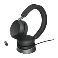 Jabra Evolve2 75 - Verkabelt & Kabellos - Büro/Callcenter - 20 - 20000 Hz - 197 g - Kopfhörer - Schwarz