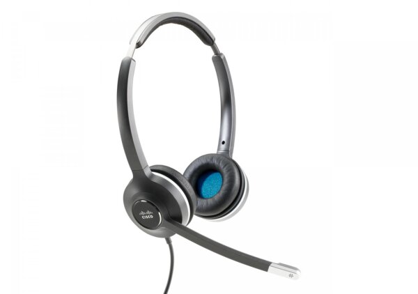 Cisco 532 - Kabelgebunden - Büro/Callcenter - 50 - 18000 Hz - 103,2 g - Kopfhörer - Schwarz - Grau