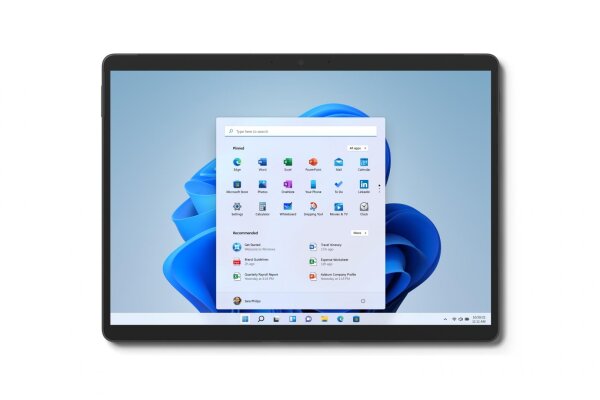 Microsoft Surface Pro 8 - 33 cm (13") -Intel Core i5-1145G7 (8MB Cache) - 16GB LPDDR4x-SDRAM - 256GB SSD - 33.0 cm (13") 2880 x 1920 - Iris® Xe graphics - WLAN - Bluetooth - 10MP/5MP - Windows 10 Pro