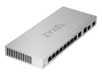 ZyXEL XGS1210-12 - Managed - 2.5G Ethernet - Vollduplex - Rack-Einbau
