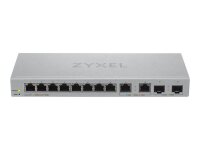 ZyXEL XGS1210-12 Switch smart managed Layer2 12 Port• 8x 1 GbE• 2x 2.5• SFP+• Desktop• - Switch - 12-Port