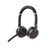 Jabra Evolve 75 SE Schnurloses Stereo-Headset-Bluetooth-Headset mit Mikrofon mit aktiver Geräuschunterdrückung