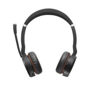 Jabra Evolve 75 SE Schnurloses Stereo-Headset-Bluetooth-Headset mit Mikrofon mit aktiver Geräuschunterdrückung