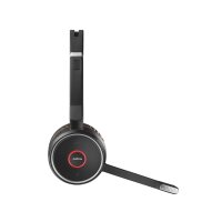 Jabra Evolve 75 SE Schnurloses Stereo-Headset-Bluetooth-Headset mit Mikrofon mit aktiver Geräuschunterdrückung