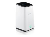 ZyXEL FWA510 - Wi-Fi 6 (802.11ax) - Tri-Band (2,4 GHz / 5 GHz / 5 GHz) - Eingebauter Ethernet-Anschluss - 5G - Schwarz - Weiß - Tabletop-Router