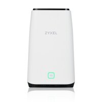 ZyXEL FWA510 - Wi-Fi 6 (802.11ax) - Tri-Band (2,4 GHz / 5 GHz / 5 GHz) - Eingebauter Ethernet-Anschluss - 5G - Schwarz - Weiß - Tabletop-Router