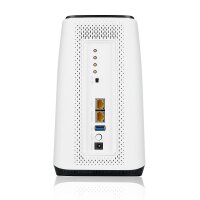 ZyXEL FWA510 - Wi-Fi 6 (802.11ax) - Tri-Band (2,4 GHz / 5 GHz / 5 GHz) - Eingebauter Ethernet-Anschluss - 5G - Schwarz - Weiß - Tabletop-Router