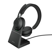 Jabra 26599-999-989, Kabellos, Büro/Callcenter, MS Stereo 20 - 20000 Hz, 176,4 g, Kopfhörer, Schwarz