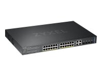 ZyXEL GS2220-28HP-EU0101F - Managed - L2 - Gigabit Ethernet (10/100/1000) - Power over Ethernet (PoE) - Rack-Einbau