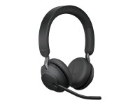 Jabra Evolve2 65 - UC Stereo - Kabellos - Büro/Callcenter - 20 - 20000 Hz - 176,4 g - Kopfhörer - Schwarz  26599-989-989