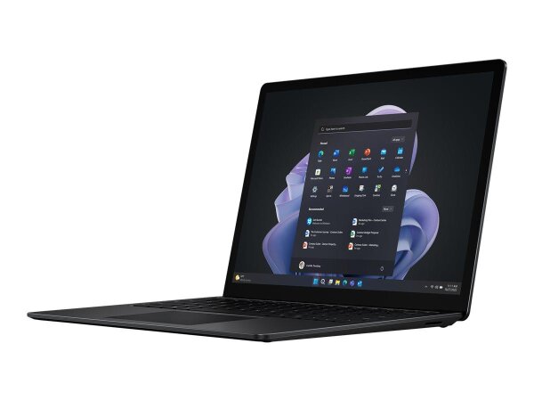 MICROSOFT  Surface Laptop 5 (15"), Core i7-1255U (10x 1.7/4.7GHz), 32GB RAM, 1.0TB, Schwarz