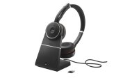Jabra Headset Evolve 65 TE MS Duo USB inkl. Ladestation