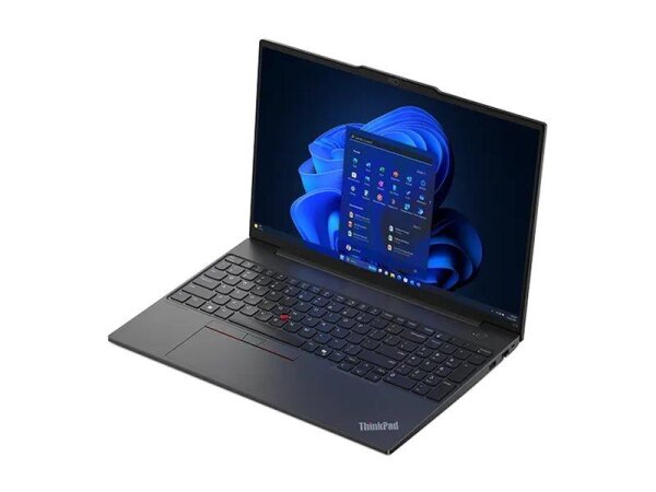 Lenovo ThinkPad E16 Gen 2 21M5 - 180°-Scharnierdesign - AMD Ryzen 7 7735HS / 3.2 GHz - Win 11 Pro - Radeon 680M - 32 GB RAM - 1 TB SSD TCG Opal Encryption 2, NVMe - 40.6 cm (16")