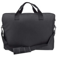Manhattan Notebooktasche London 17,3" - Für Notebooks bis 17,3" - Top Load - schwarz - Messengerhülle - 43,9 cm (17.3 Zoll) - Schultergurt - 430 g