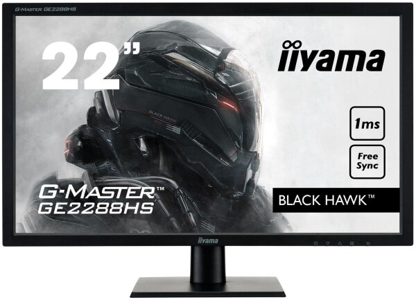 Iiyama G-MASTER Black Hawk - LED-Monitor - 55.9cm/22"