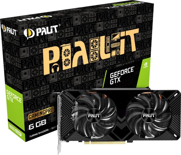 Palit NE6166S018J9-1160A-1 - GeForce GTX 1660 SUPER - 6 GB - GDDR6 - 192 Bit - 7680 x 4320 Pixel - PCI Express x16 3.0