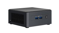 Intel NUC 11 Pro - UCFF - Mini-PC Barebone - DDR4-SDRAM - M.2 - Serial ATA III - Wi-Fi 6 (802.11ax) - 28 W