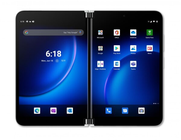 Microsoft Surface Duo 2 - 14,7 cm (5.8") - 8 GB - 256 GB - 12 MP - Android 11 - Weiß