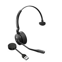 Jabra  Engage 55 MS Mono USB-A Kabellos, Büro/Callcenter, 57 g, Kopfhörer, Schwarz, Titan