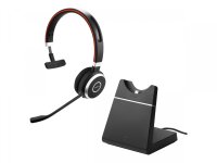 Jabra Evolve 65 - Verkabelt & Kabellos - Anrufe/Musik - 20 - 20000 Hz - 282,1 g - Kopfhörer - Schwarz