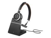 Jabra Evolve 65 - Verkabelt & Kabellos - Anrufe/Musik - 20 - 20000 Hz - 282,1 g - Kopfhörer - Schwarz