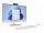 HP 24-cr0006ng - All-in-One (Komplettlösung) - Ryzen 5 7520U / 2.8 GHz - RAM 16 GB - SSD 512 GB - NVMe - Radeon 610M - 1GbE, Wi-Fi 6, Bluetooth 5.3 - WLAN: 802.11a/b/g/n/ac/ax, Bluetooth 5.3 - Win 11 Home - Monitor: LED 60.5 cm (23.8")