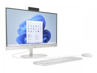 HP 27-cr0009ng - AIO All-in-One (Komplettlösung) - Core i5 1335U / 1.3 GHz - RAM 16 GB - SSD 512 GB - NVMe - Intel Iris Xe Grafikkarte - 1GbE, Wi-Fi 6, Bluetooth 5.3 - WLAN: 802.11a/b/g/n/ac/ax, Bluetooth 5.3 - Win 11 Home - Monitor: LED 68.6 cm (27")