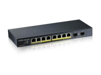 ZyXEL GS1100-10HP - Switch - unmanaged - 8 x 10/100/1000 (PoE+)