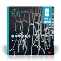 Nedis WIFILXC03W400 - Leichte Dekorationskette - Weiß - IP65 - Schwarz - 400 Glühbirne(n) - LED
