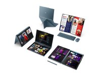 Lenovo Yoga Book 9 14IAH10 83KJ - Tablet - Flip-Design - Intel Core Ultra 7 255H / 2 GHz - Evo - Win 11 Pro - Arc Graphics 140T - 32 GB RAM - 1 TB SSD NVMe - 35.6 cm (14")