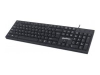 IC Intracom Manhattan - Tastatur - USB - Schwarz - retail