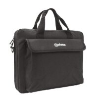 Manhattan Notebooktasche London 14,1" - Für Notebooks bis 14,1" - Top Load - schwarz - Messengerhülle - 35,8 cm (14.1") - Schultergurt - 350 g