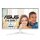 ASUS VY249HE-W - 60,5 cm (23.8 Zoll) - 1920 x 1080 Pixel - Full HD - 1 ms - Weiß