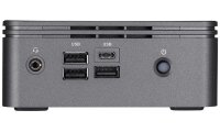 Gigabyte GB-BRI3H-10110 - Mini-PC Barebone - BGA 1528 - M.2 - PCI Express - SATA - Eingebauter Ethernet-Anschluss - Wi-Fi 5 (802.11ac) - 90 W